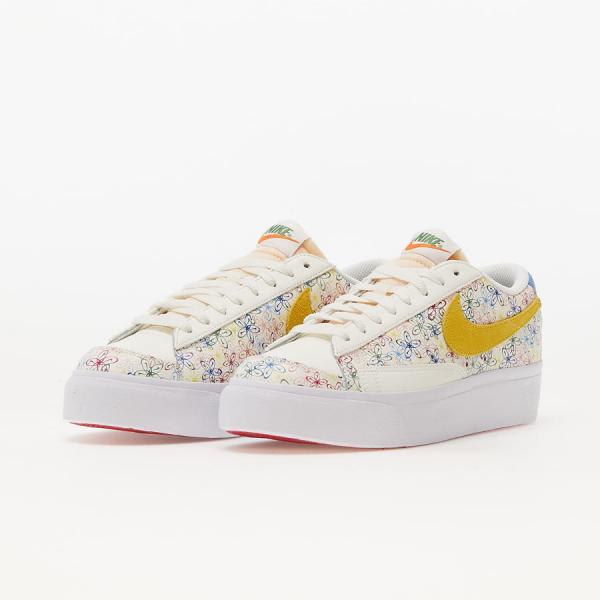Nike Wmns Blazer LW Platform Sail/ University Blue-Vivid Sulfur