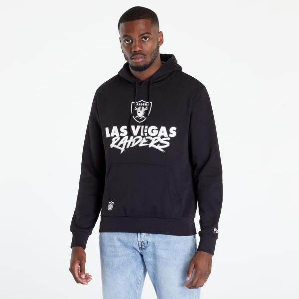 New Era Nfl Script Team Hoody Las Vegas Raiders Black