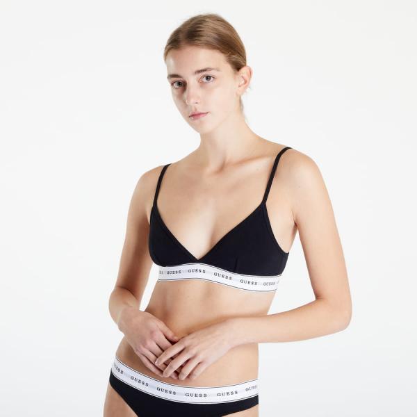 Podprsenka GUESS Carrie Triangle Black S