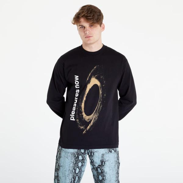 PLEASURES Corkscrew Longsleeve Černé