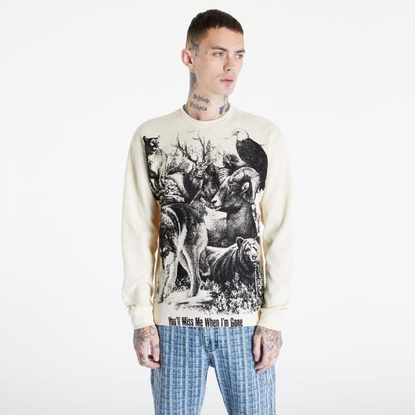 PLEASURES Revival Thermal Long Sleeve Krémové