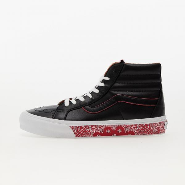 Tenisky Vans Vault SK8-Hi Reissue LX Bandana Racing Red EUR 36.5