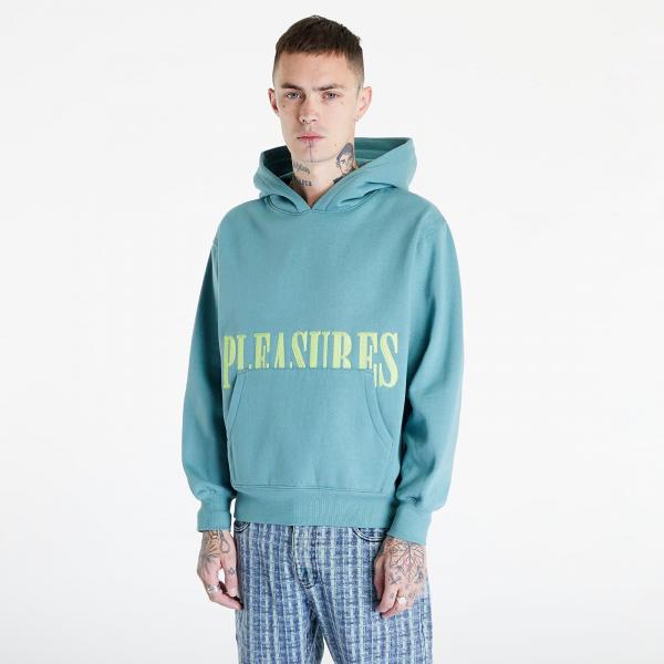 PLEASURES Latex Hoodie Green
