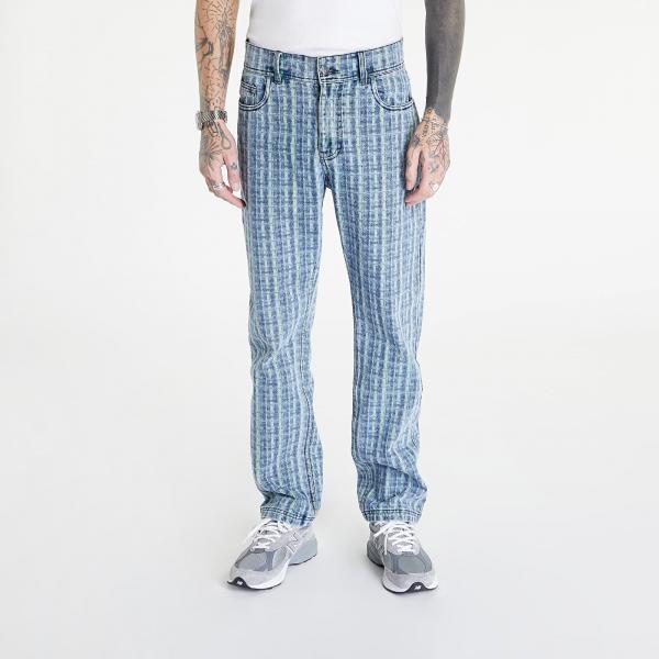 PLEASURES Dallas Denim Pant Green
