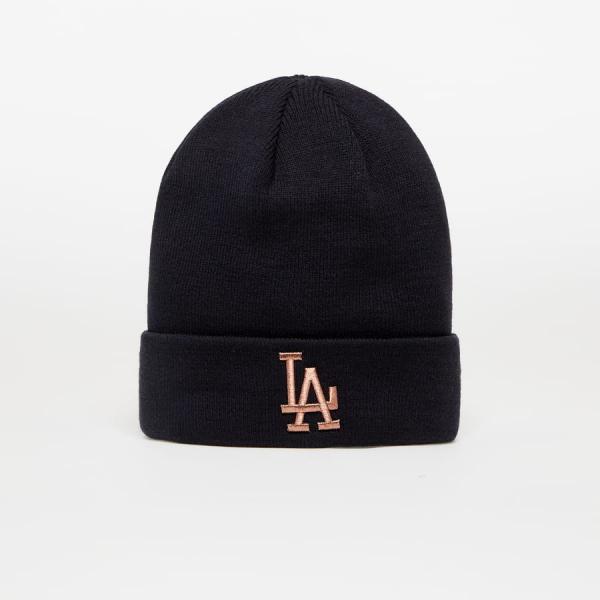 New Era Wmns Metallic Logo Beanie Losdod Navy