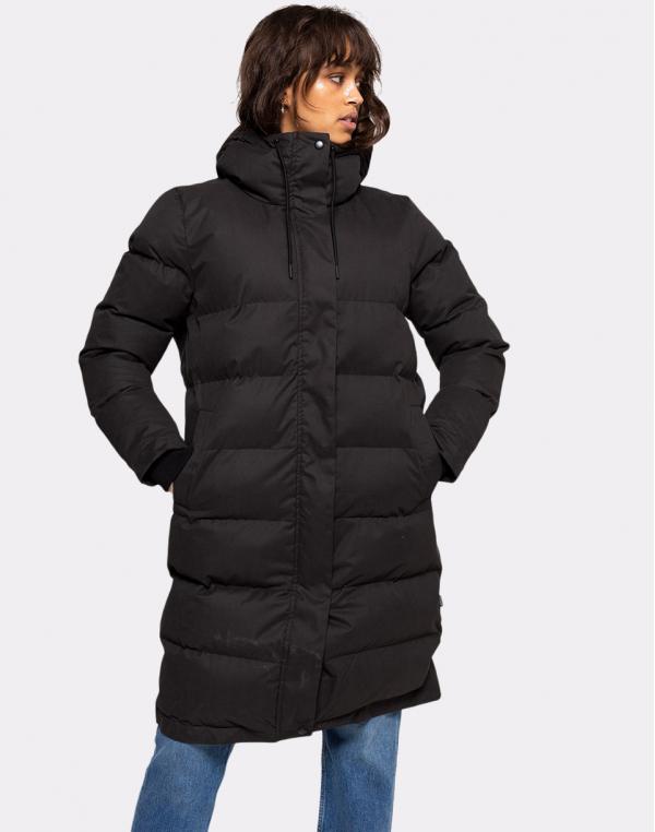 Selfhood Hooded Puffer Coat Black S