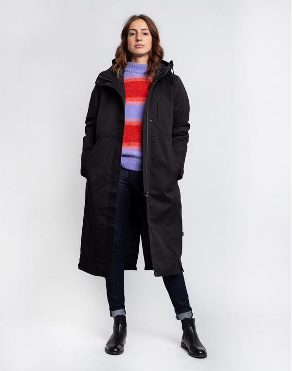 Selfhood Parka Coat black S
