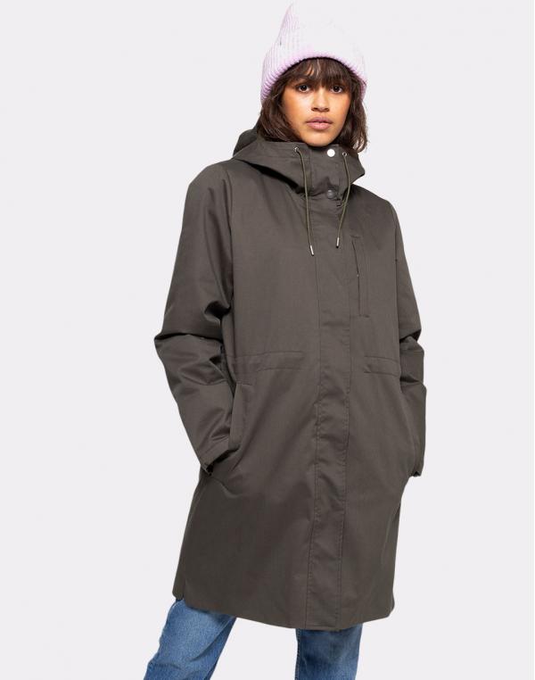 Selfhood Parka Jacket Army XS