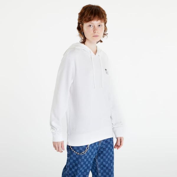 Mikina LACOSTE Sweatshirt White S