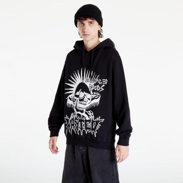Wasted Paris Hoodie Side Pocket Exit Black