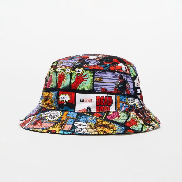 Klobouk DC x Deadpool Reversible Bucket Černý/ Červený/ Modrý