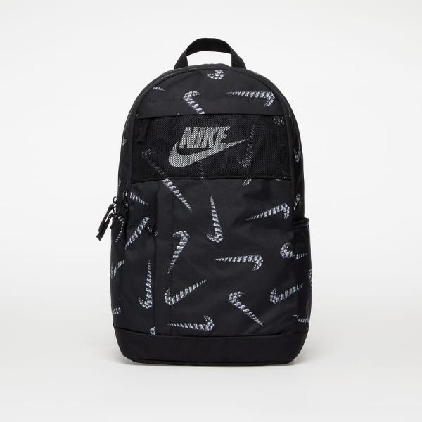 Nike NK ELMNTL BKPK - AOP HO22 Black/ Black/ White