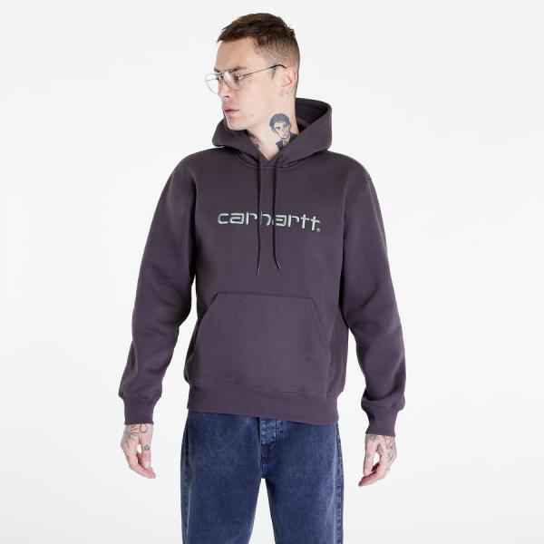 Mikina Carhartt WIP Hooded Sweat Grey