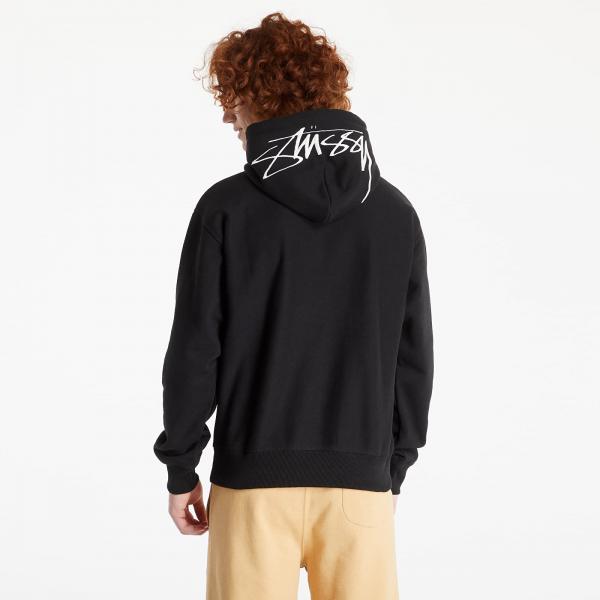 Stüssy Back Applique Hoodie Black