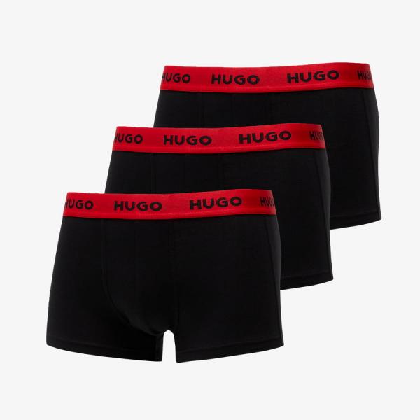 Hugo Boss Trunk 3 Pack Black/ Red