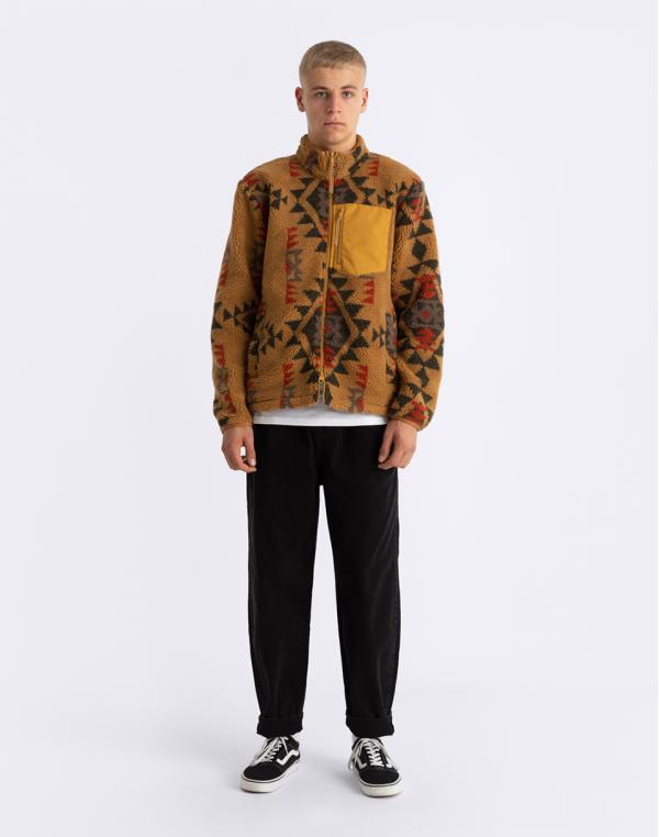 Revolution 7778 Printed Fleece brown M