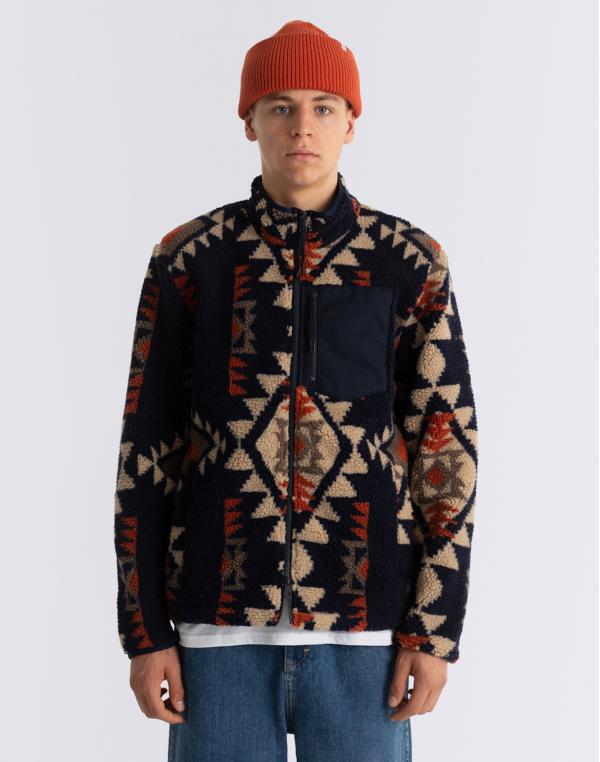 Revolution 7778 Printed Fleece navy M