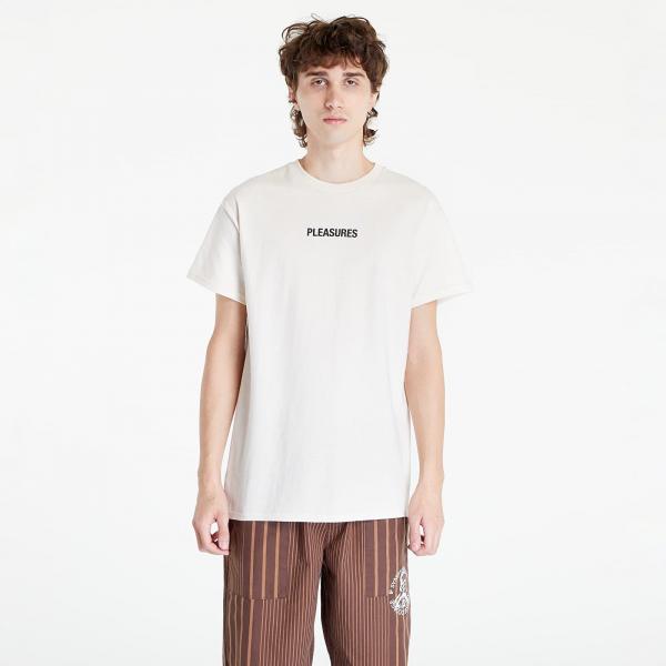 PLEASURES Flying T-Shirt Natural