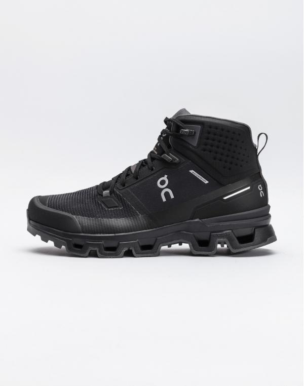 On Cloudrock Waterproof Black/Eclipse 44
