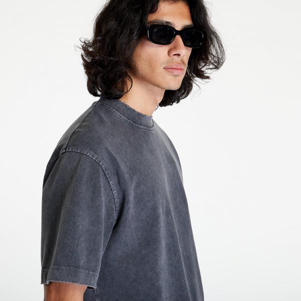 Han Kjøbenhavn Distressed Tee Short Sleeve Distressed Dark Grey