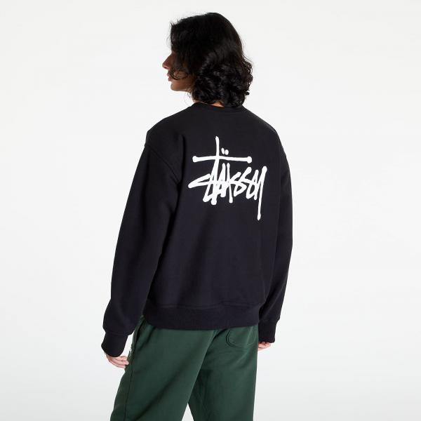Stüssy Basic Stüssy Crew Black