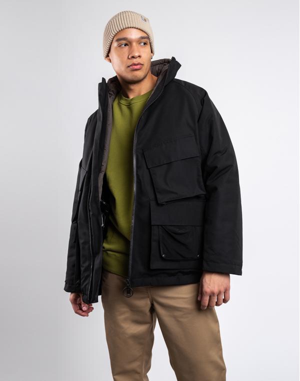 Embassy of Bricks and Logs Glasgow Modular Coat Black L