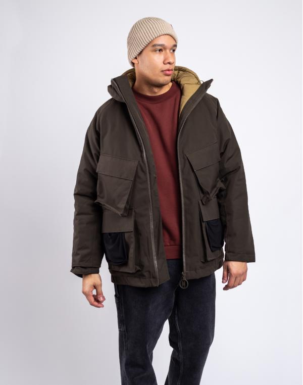 Embassy of Bricks and Logs Glasgow Modular Coat Black olive M
