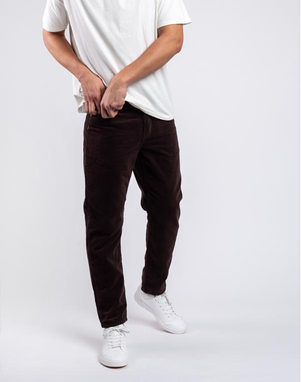 Carhartt WIP Newel Pant Dark Umber rinsed 31