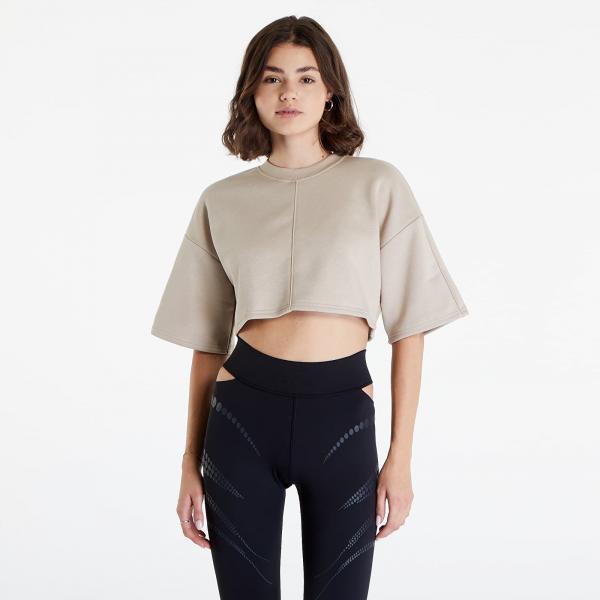 Reebok x Cardi B Crop T-Shirt Mode Beige