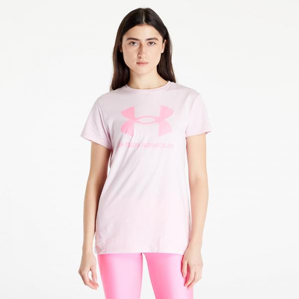 Under Armour SPORTSTYLE LOGO SS Prime Pink/ Pink Punk