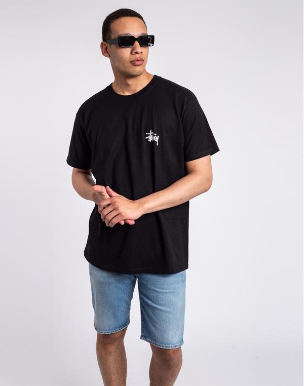 Tričko Stüssy Basic Stüssy Tee BLACK