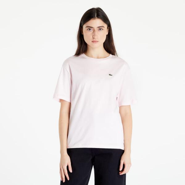 Dámské tričko LACOSTE Tee-shirt & turtle neck shirt Pink