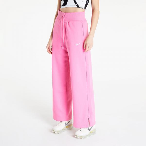 Nike Sportswear Phoenix Fleece Women's High-Waisted Wide-Leg Sweatpants Pinksicle/ Sail
