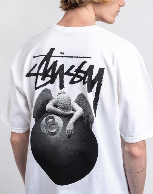 Tričko Stüssy Angel Tee white