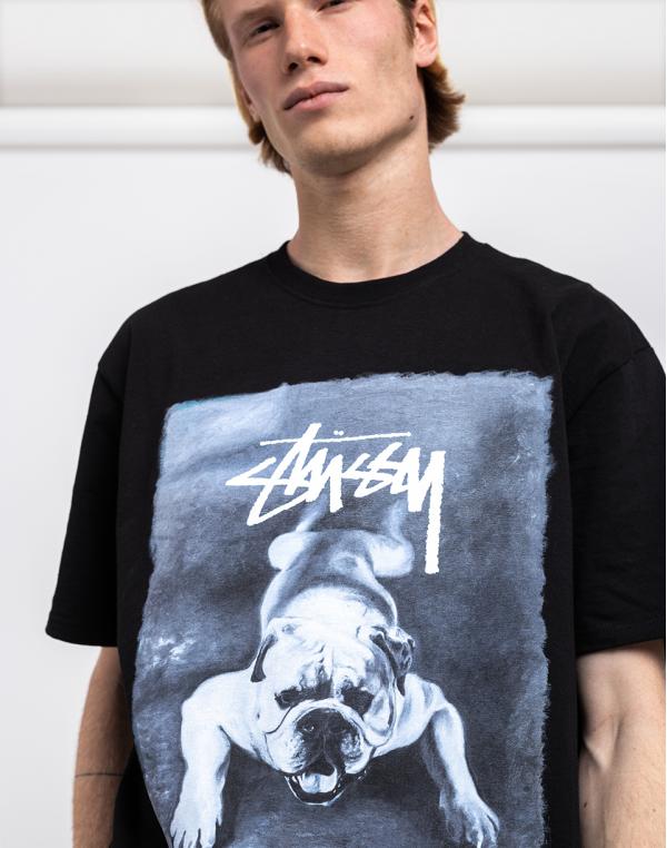 Tričko Stüssy Bulldog Tee black