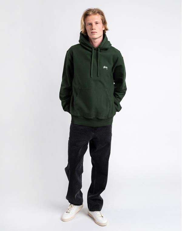 Stüssy Stock Logo Hood forest S