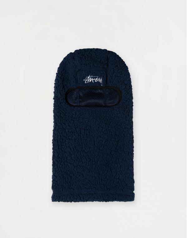 Stüssy Stock Sherpa Balaclava navy