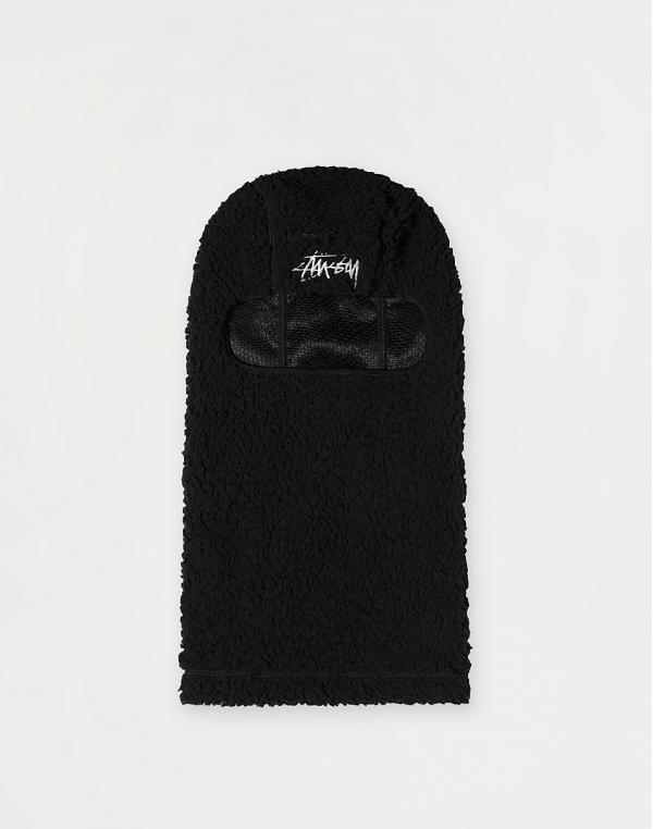 Stüssy Stock Sherpa Balaclava black