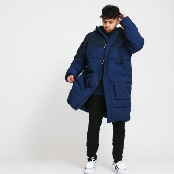 Bunda Urban Classics Puffer Parka Navy S
