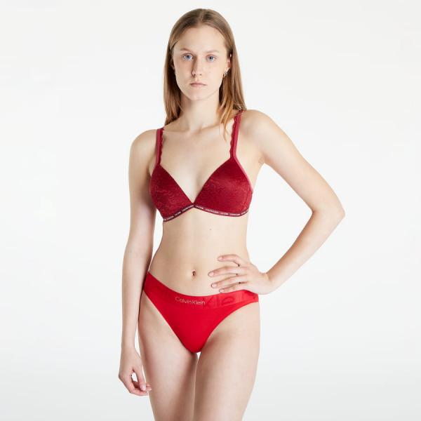 Podprsenka Calvin Klein Ck1 Lace Light Lined Triangle Red Carpet