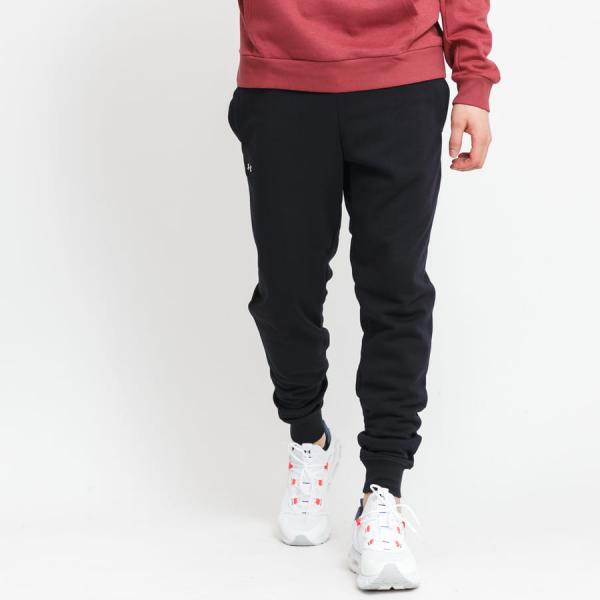 Kalhoty Under Armour Rival Fleece Joggers Black/ Onyx White M
