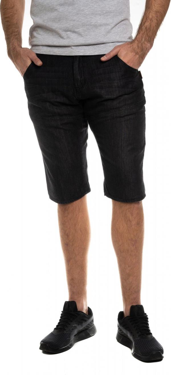 SAM 73 Pánské šortky Černá