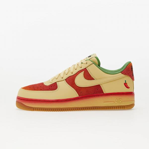 Nike Air Force 1 '07 “Chili Pepper” Lemon Wash/ Lemon Wash-University Red