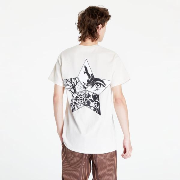 Pánské tričko PLEASURES Flying T-Shirt Natural