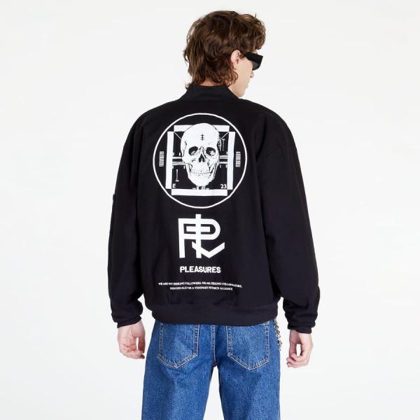 Bunda PLEASURES x Psychic TV Visionary Mechanics Jacket Black