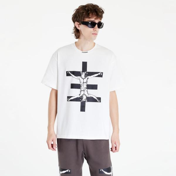 Pánské tričko PLEASURES x Psychic TV Sacrifice Heavyweight T Shirt Ivory
