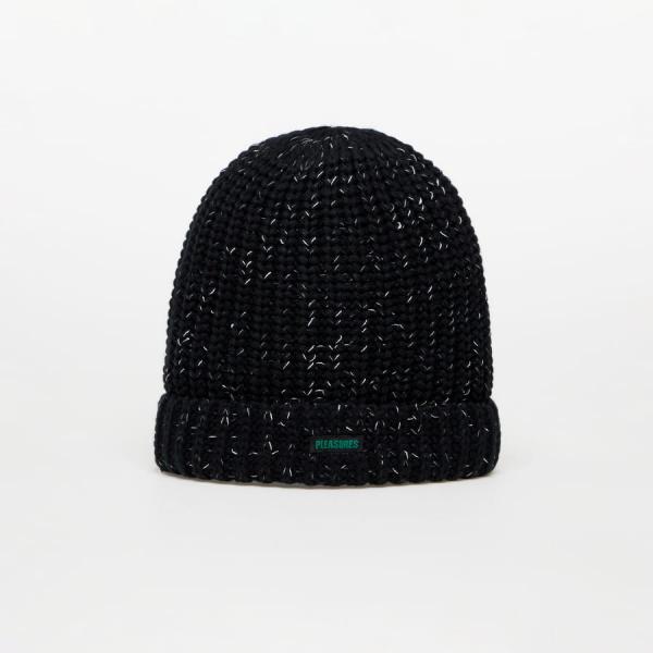 Čepice PLEASURES Impact Watch Cap Black Universal