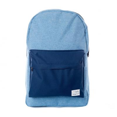 Spiral Tonal Marl Sky Blue Backpack