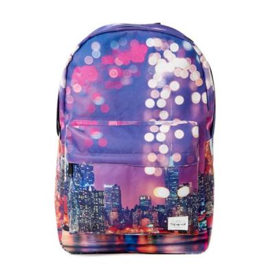 Spiral Skyline Backpack Bag Blue