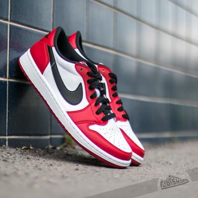 Air Jordan 1 Retro Low OG Varisity Red/ Black-White